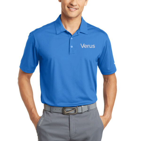   - Golf Dri FIT Vertical Mesh Polo Thumbnail