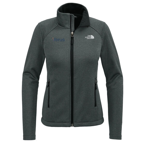   - Women's Chest Logo Ridgewall Soft Shell Jacket Thumbnail